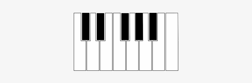 Piano - Piano Stencil, transparent png download