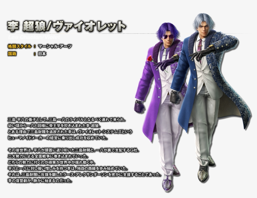 Http - //www - Tk7 - Tekken-official - Jp/images/chara/lee/img - Tekken Lee Cosplay, transparent png download