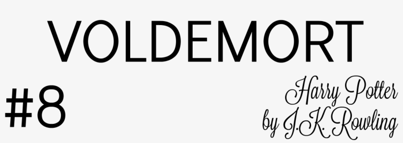 Voldemort For Ttt - Calligraphy, transparent png download