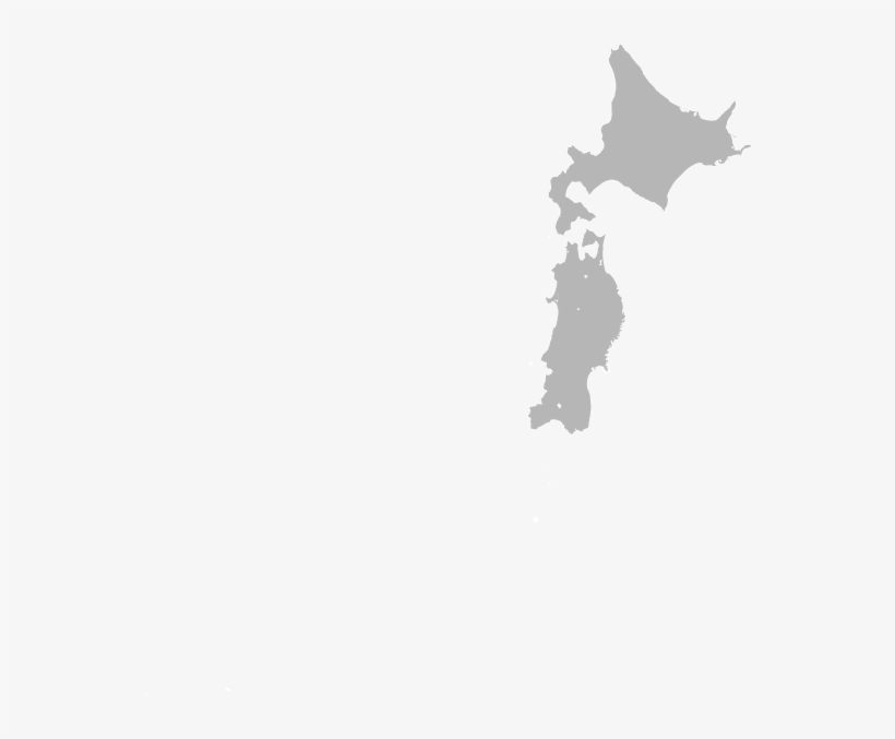 Area 1 Enable - Japan Map Black And White, transparent png download