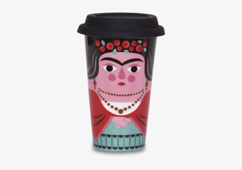 Frida Travel Mug, transparent png download