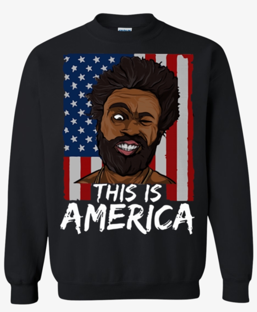 Childish Gambino This Is America 4th Of July Shirt - Walking Dead Abraham Tshirts, transparent png download