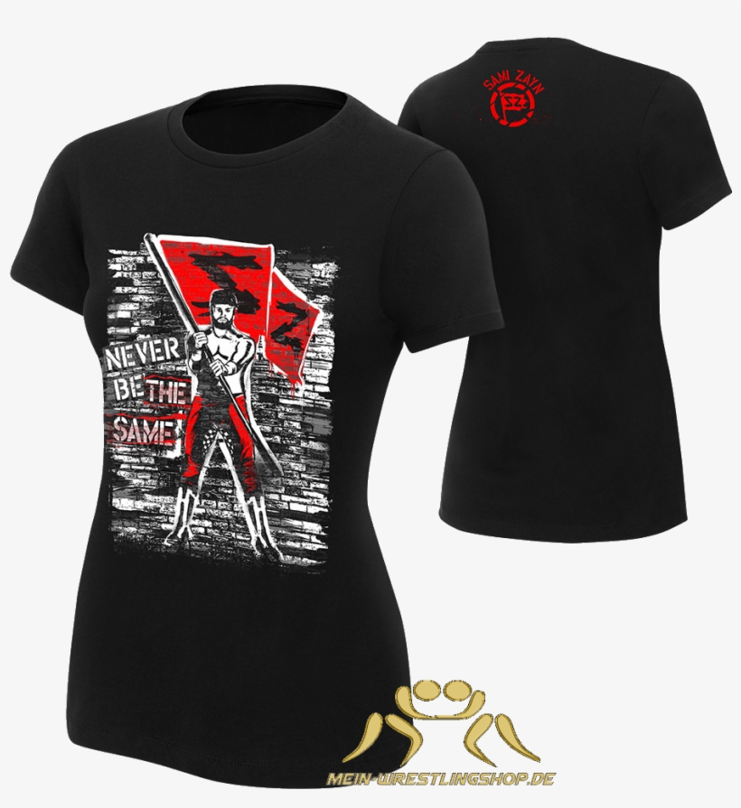 Sami Zayn - - Wwe Seth Rollins T Shirt, transparent png download