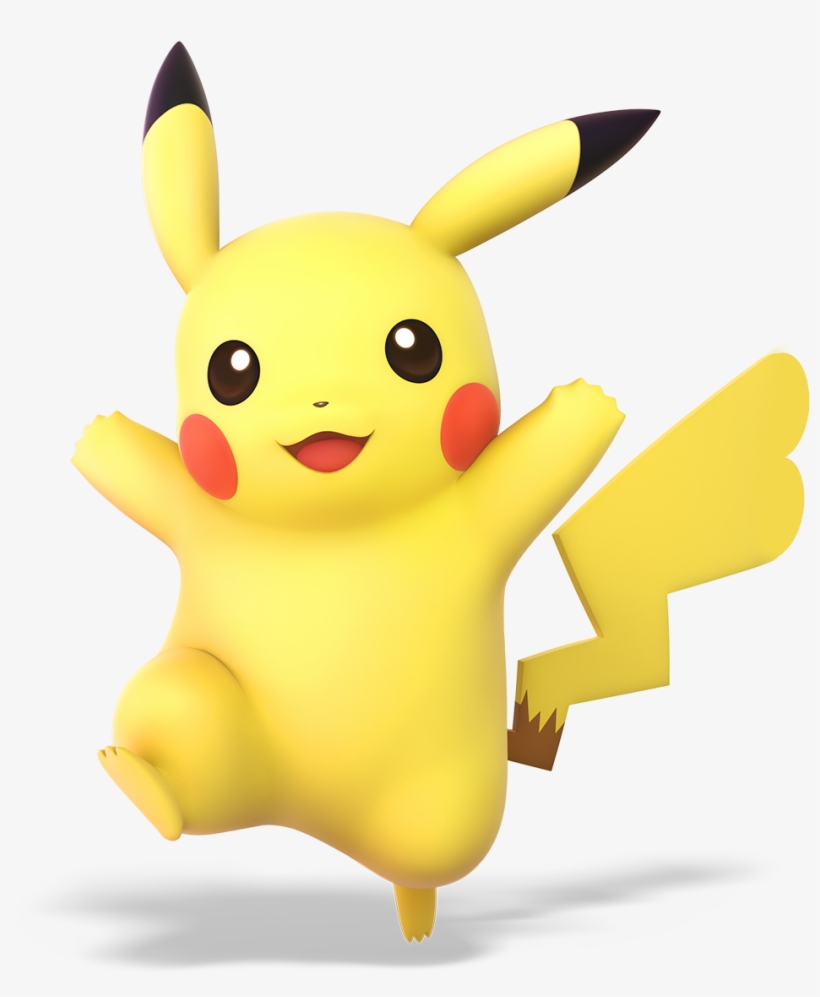 Super Smash Bros Ultimate Custom Render Edits - Pikachu Super Smash Bros Ultimate, transparent png download