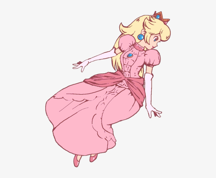 Popular My Stuff Nintendo Super Mario Peach Super Mario - Illustration, transparent png download