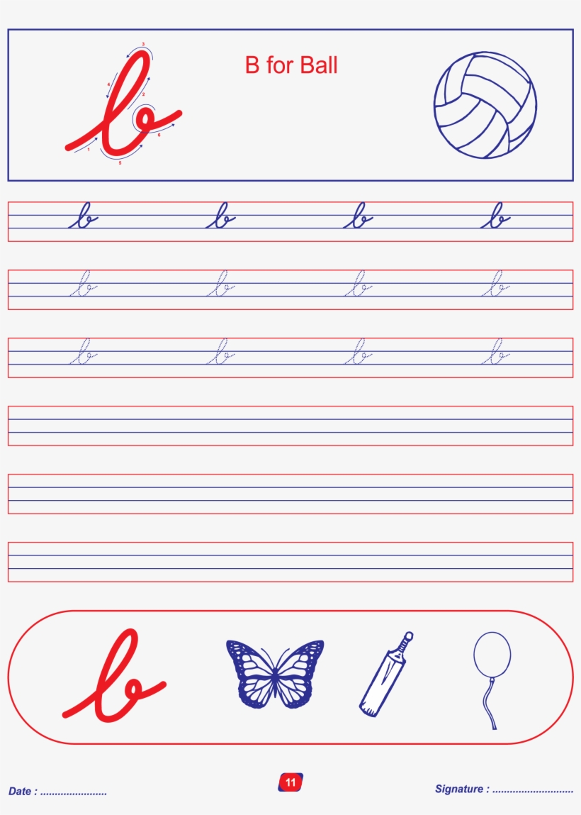 The Letters Are Written In Dotted Lines To Teach The - Volleyball Clipart, transparent png download