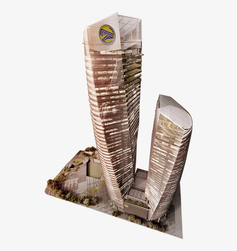 This Magnificently Striking Business Tower Within Platinum - Tower Block, transparent png download