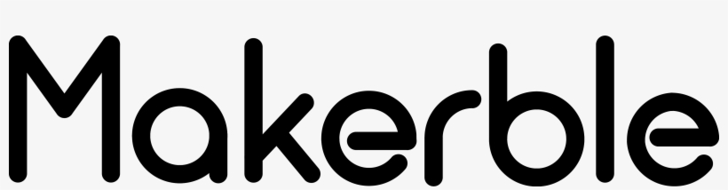 Makerble Black Logo - Graphics, transparent png download