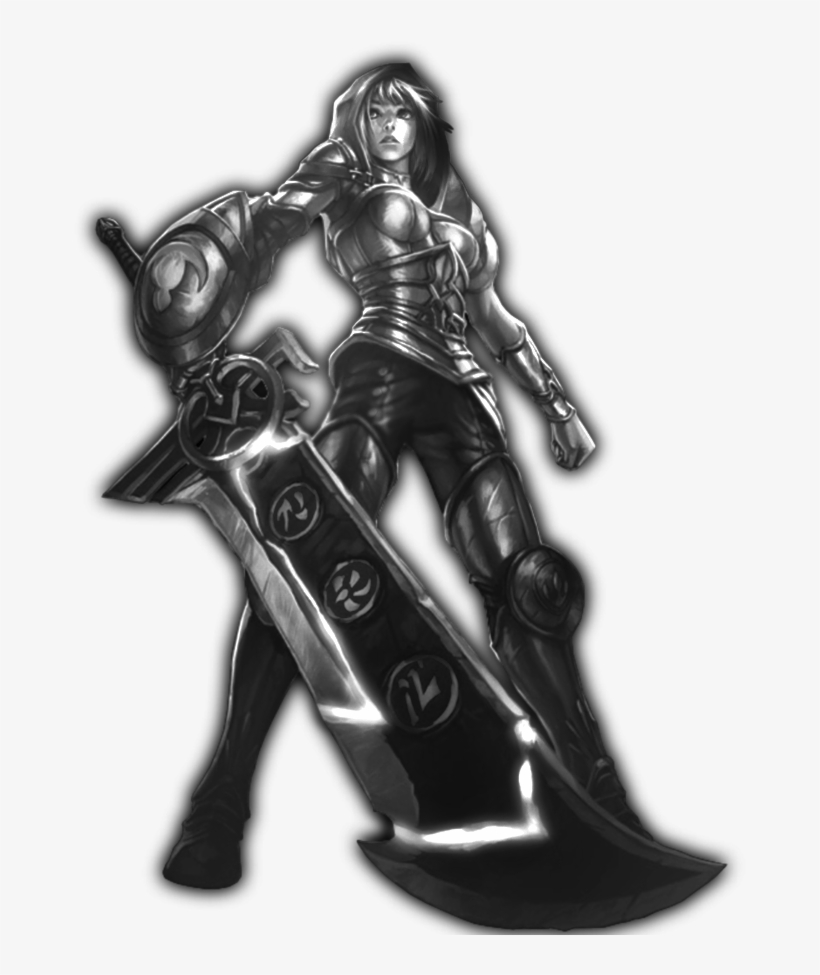 Attempt - League Of Legends Riven Poster, transparent png download