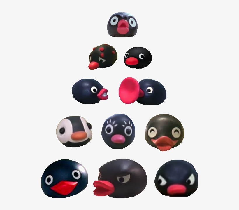 This Is The File Of Heads I Use For Pingu Posts - Cartoon, transparent png download