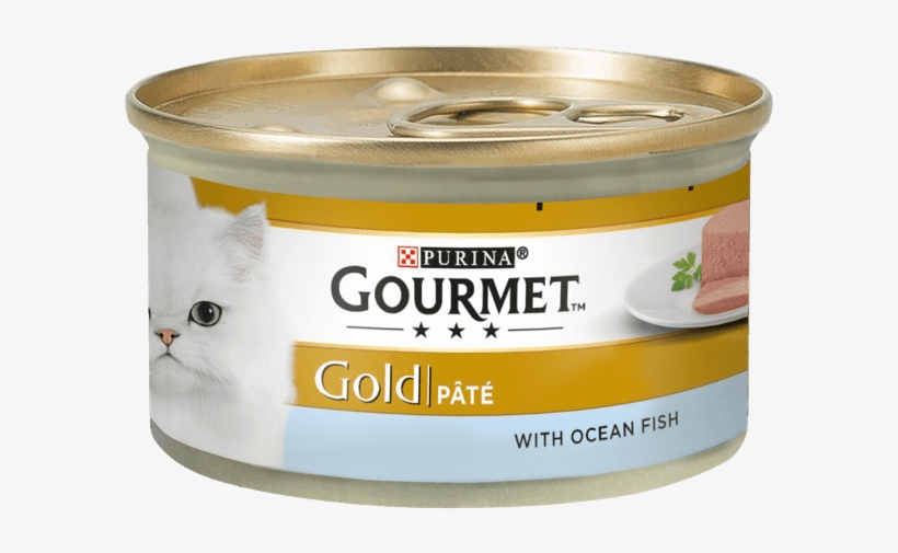 Gourmet® Gold Pate With Ocean Fish - Gourmet Gatto, transparent png download