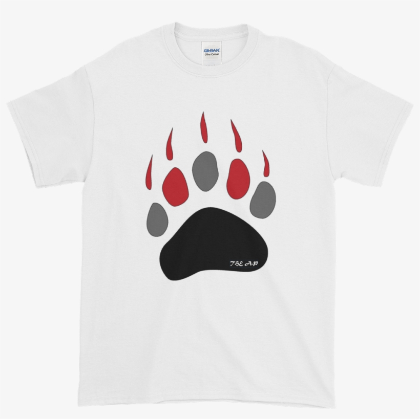 P Bear Claw Basic Tee - Paw, transparent png download