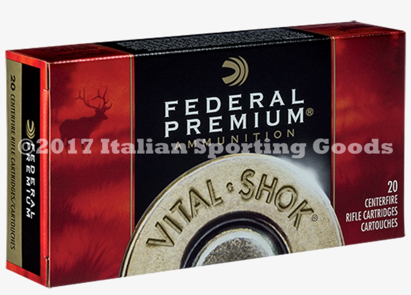 Federal 300 Wsm, 180 Gr Tb Bear Claw - Federal Vital Shok 308, transparent png download