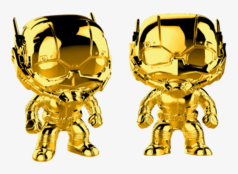 Marvel Studio The First 10 Years Ant-man Chrome Funko - Ant Man Funko Pop Chrome, transparent png download