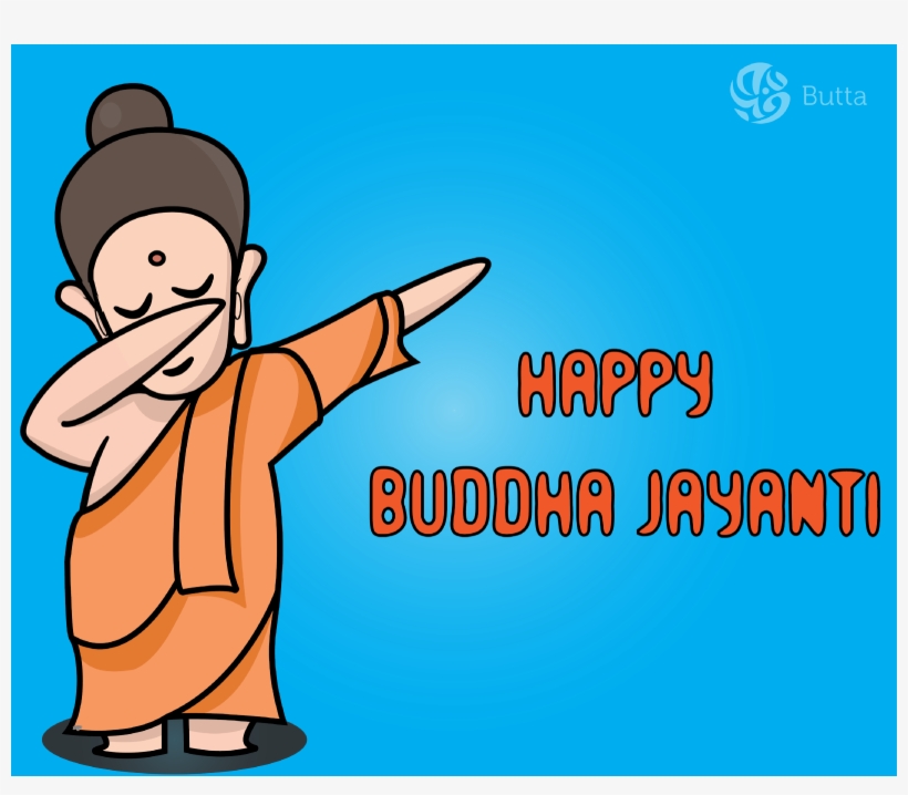 Dabbing Buddha By Ayush - Buddhist Dabbing, transparent png download