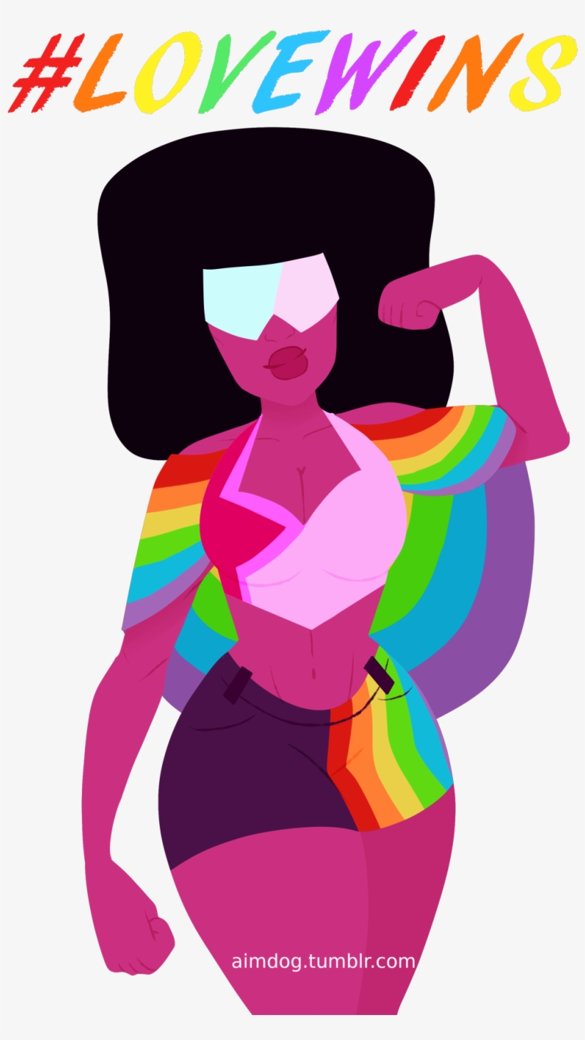 Steven Universe And Memes - Steven Universe Garnet Lgbt, transparent png download