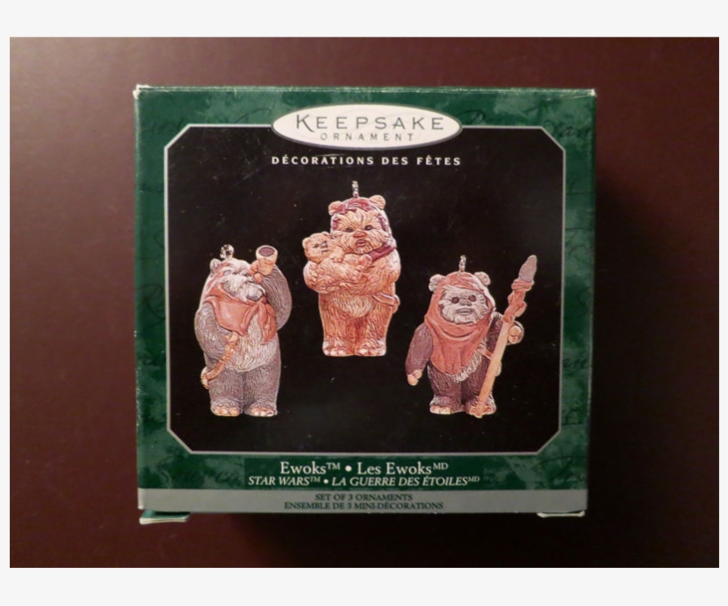 The 1997 Hallmark The Ewoks Ornaments Box Front Cover - Ewoks, transparent png download