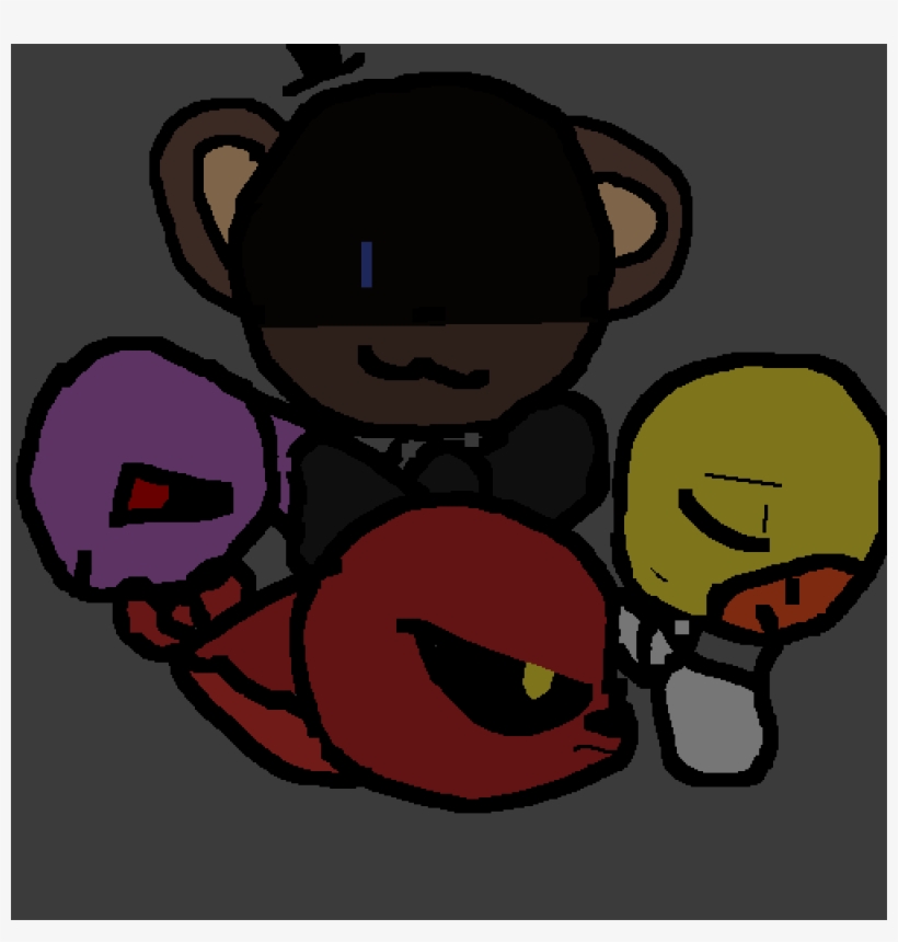 Five Nights At Freddy - Cartoon, transparent png download