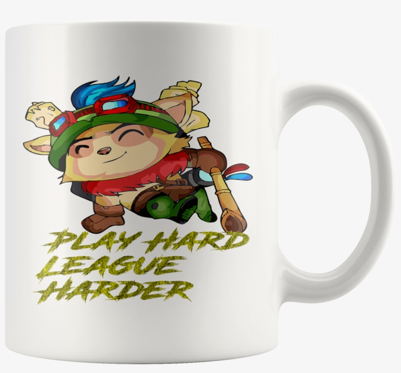 Load Image Into Gallery Viewer, Teemo - Teemo - Lol - League Harder Coffee Mug / Tea Cup, transparent png download