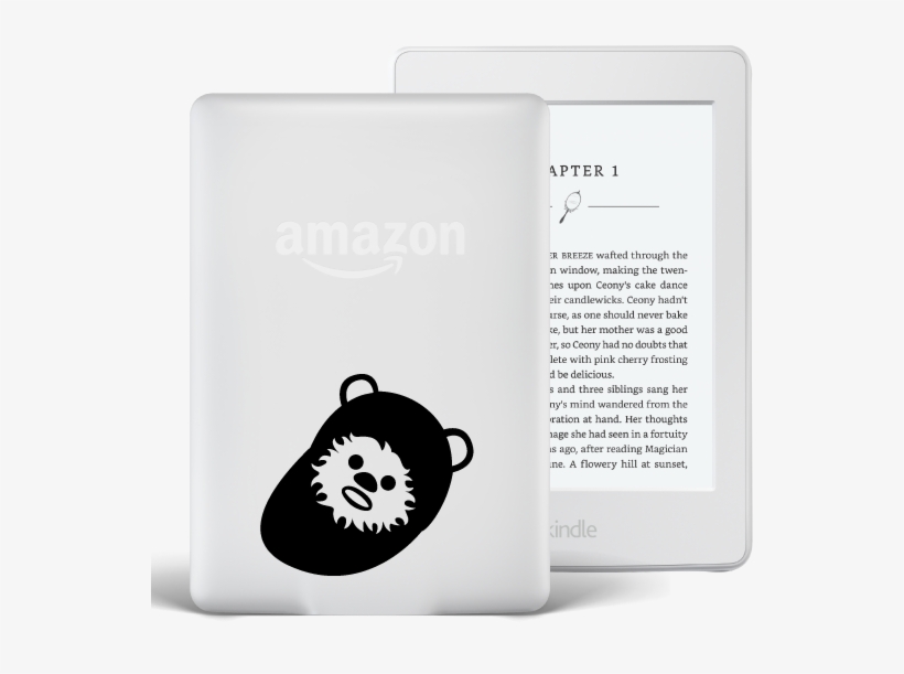 Star Wars Ewok Kindle Vinyl Decal Sticker - Illustration, transparent png download