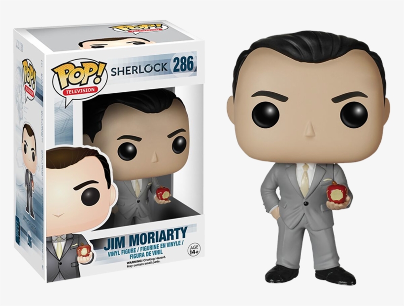Jim Moriarty Pop Vinyl Figure - Figurine Pop Sherlock, transparent png download