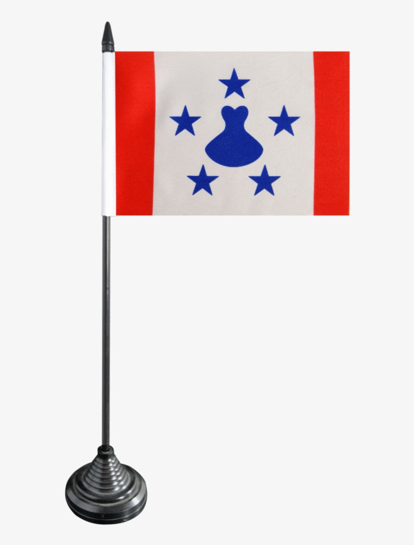 France French Polynesia Austral Islands Table Flag - Crest, transparent png download