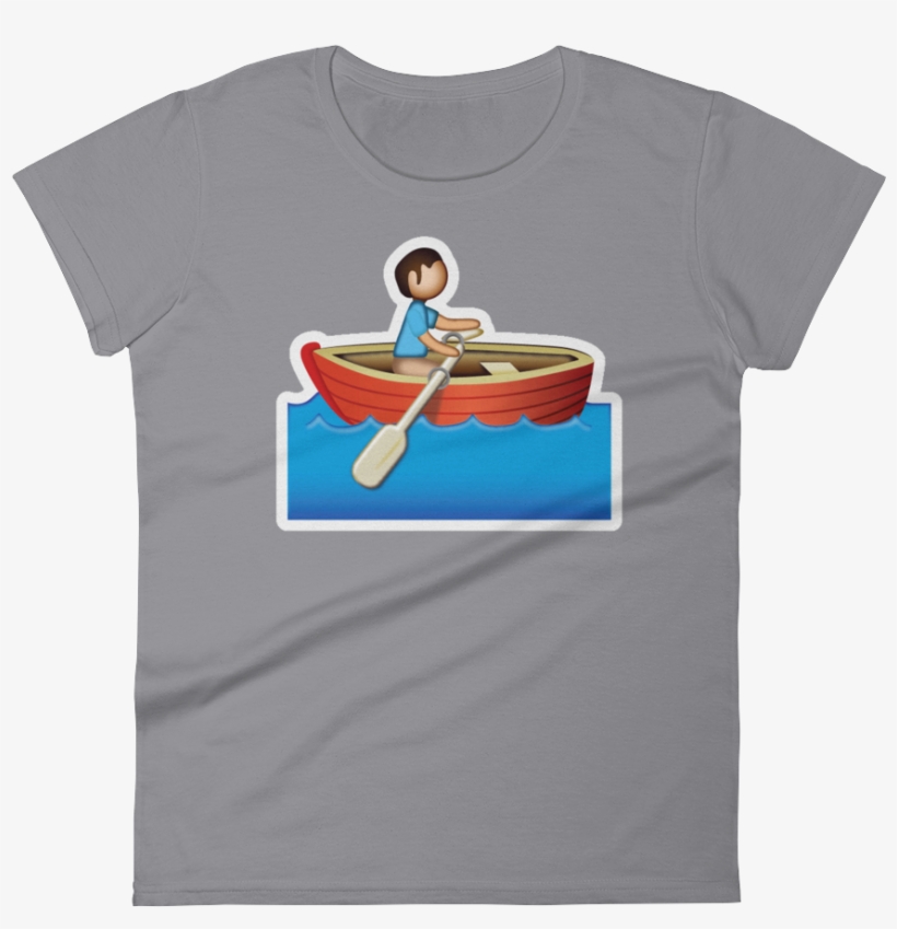 Women's Emoji T Shirt - Dinghy, transparent png download