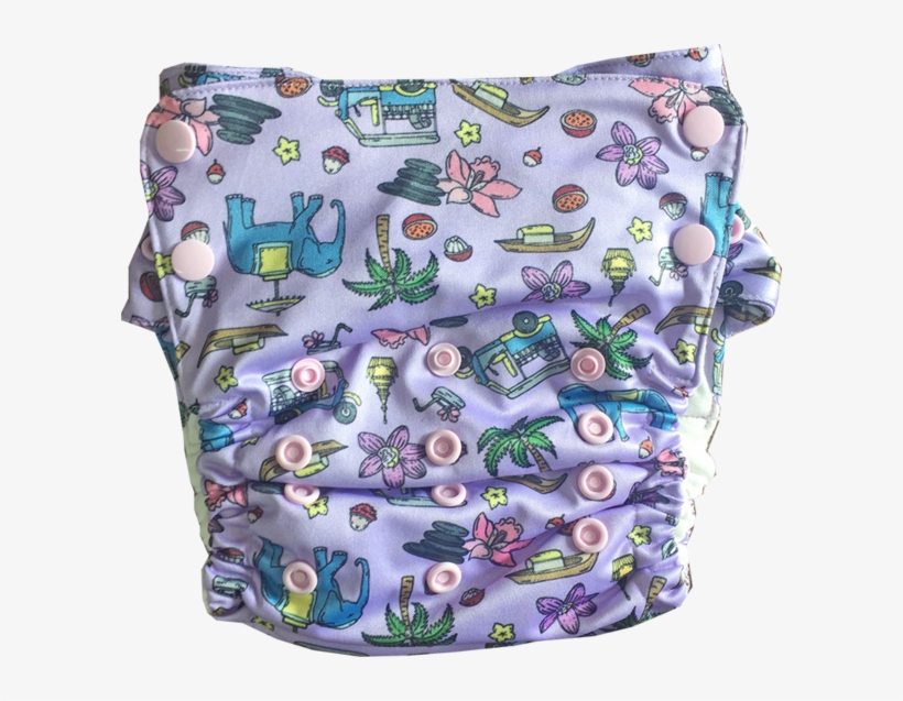 Sawatdee Aviva Organic Cotton Diaper - Shoulder Bag, transparent png download