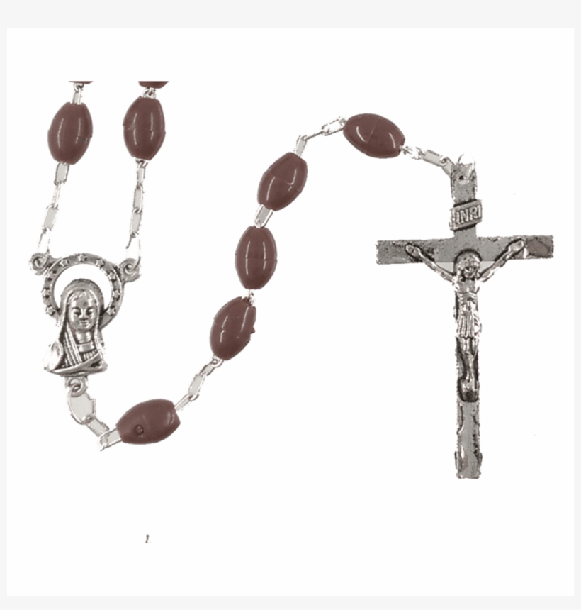 Economy Brown Rosary 98508xlcatholic Door2019 01 30t01 - Cross, transparent png download