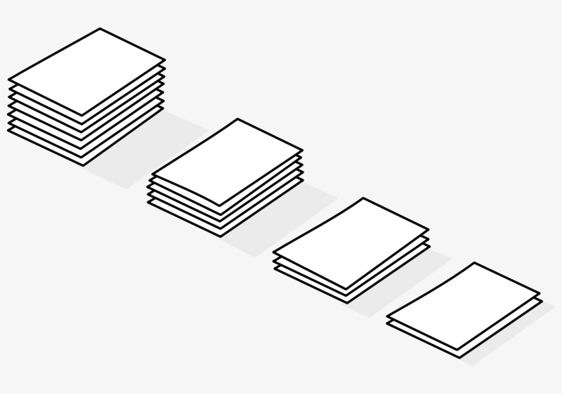 Piles Of Paper / Piles De Papier Png Images, transparent png download