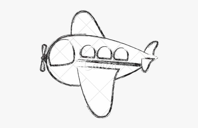 Clipart Transparent Stock Boat At Getdrawings Com Free - Airplane Drawing Png, transparent png download