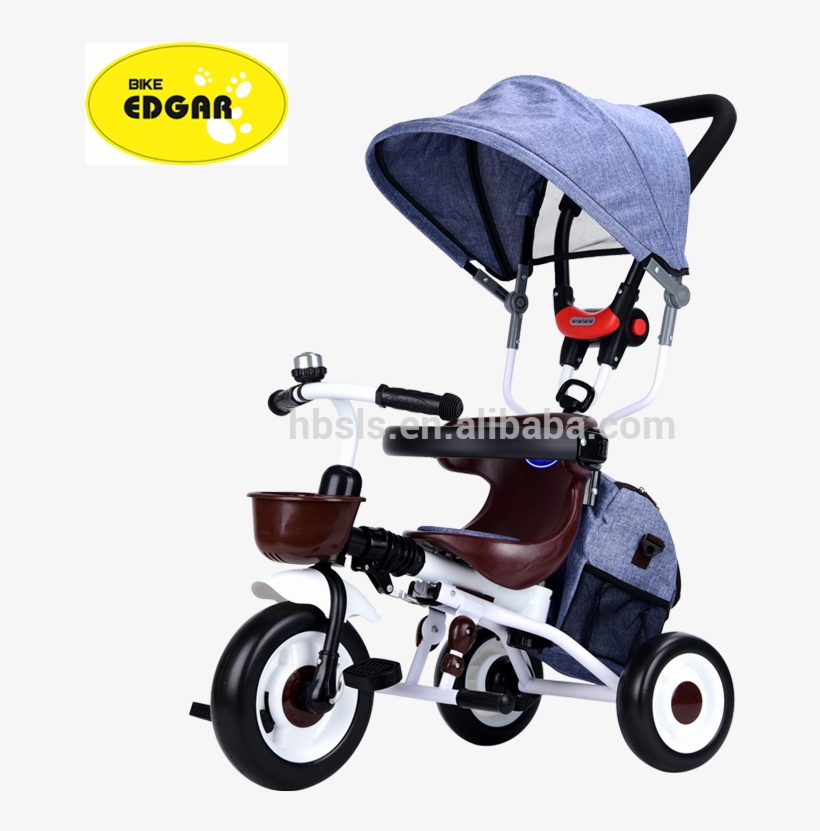 Edgar Design Folding Kids With Patent Buy - Sepeda Bayi Tiga Roda, transparent png download
