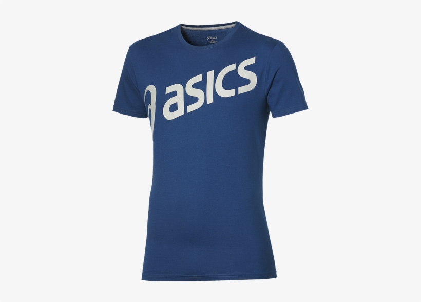 Asics Mens Logo Ss T-shirt - Asics, transparent png download