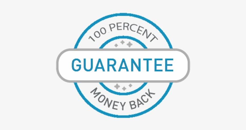 100% Money Back Guarantee - Circle, transparent png download