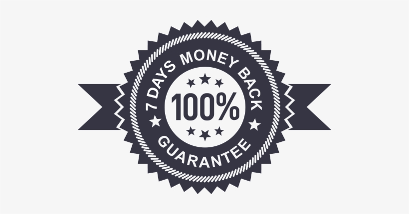 100 Money Back Guarantee 30 Day Money Back Guarantee Badge Transparent Png 508x350 Free Download On Nicepng