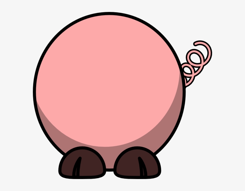 Pig Body Clip Art At Clker - Pig Clip Art, transparent png download