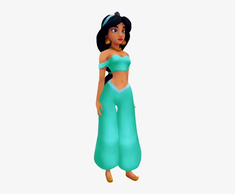 Jasmineinkingdomhearts - Princess Jasmine Kingdom Hearts, transparent png download