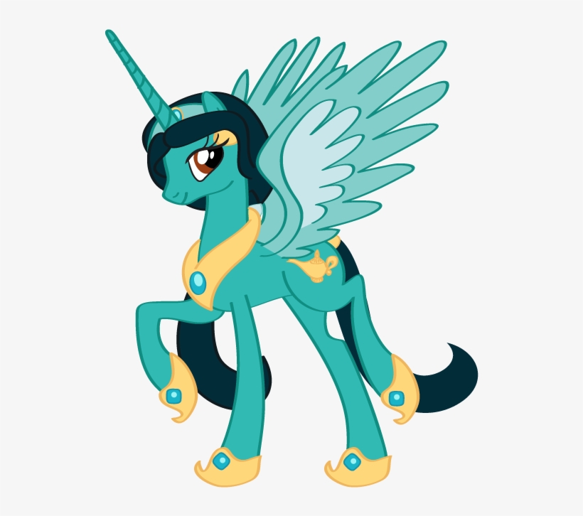 Princess Jasmine By Melody Serenata-d7cyyit - My Little Pony Princess Jasmine, transparent png download