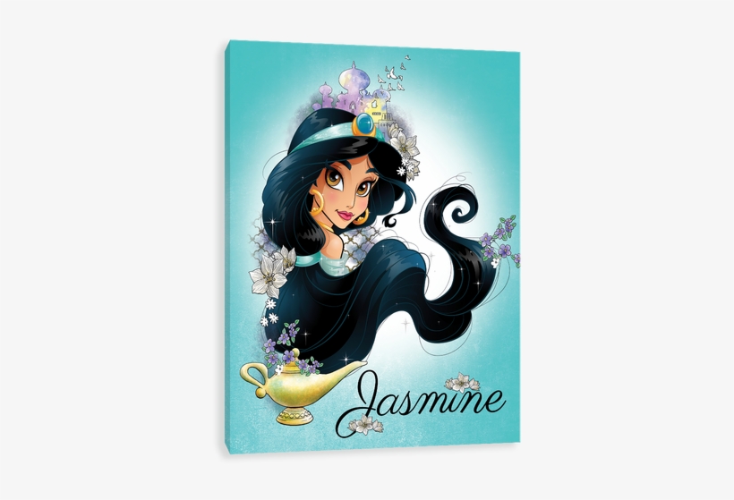 Romanticism - Jasmine - Disney Canvases By Entertainart - Disney Princess Jasmine, transparent png download