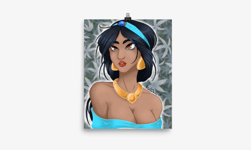 Princess Jasmine Poster - Cartoon, transparent png download