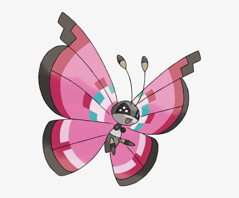 With - Pokemon Vivillon Garden, transparent png download
