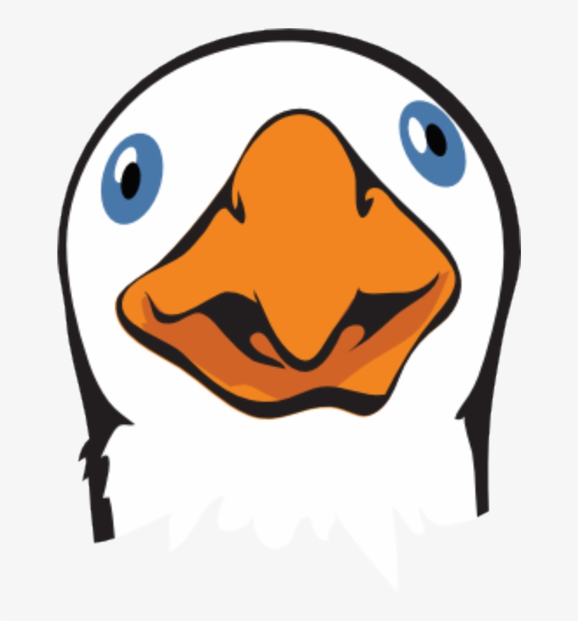 Tags - - Goose Head Clipart, transparent png download