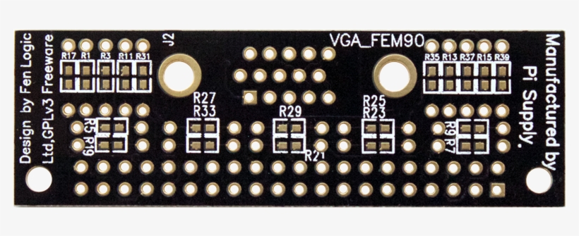 Gert Vga - Pi Supply , Gert Vga 666 V1 , Vga Adaptor Kit For Raspberry, transparent png download