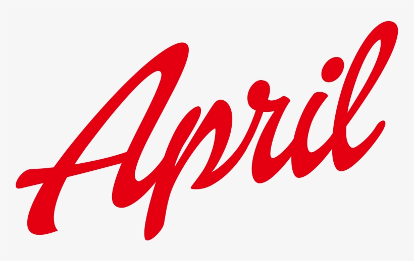 April Logo Design Png - April Png, transparent png download