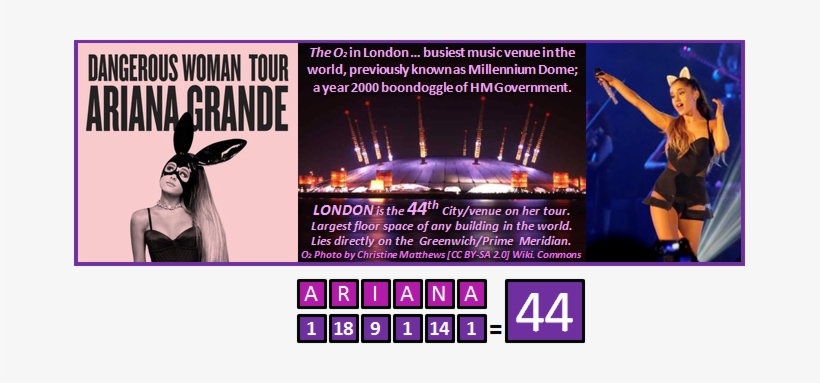 The Thelemic/satanic Ritual Of Rebirth Can Be Found - Ariana Grande Dangerous Woman Tour 2017 Music Womens, transparent png download