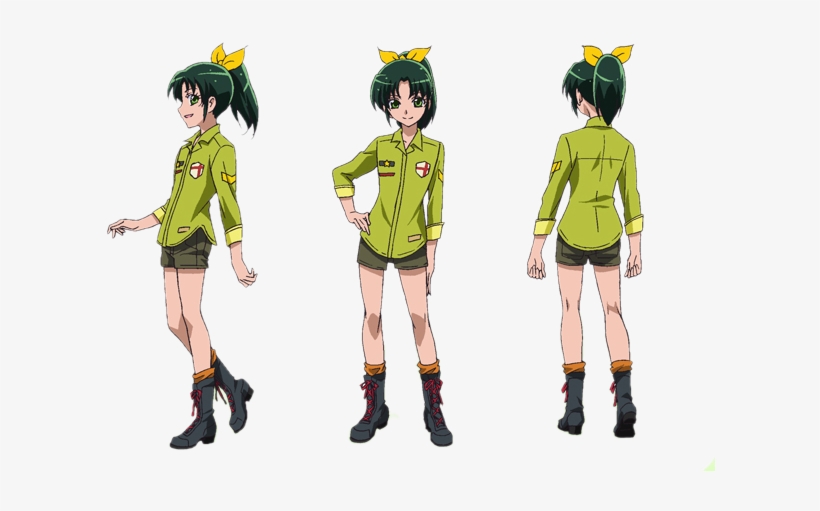 April - Imagenes De Glitter Force April, transparent png download