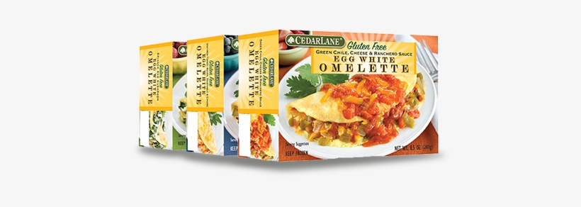 Breakfast Selections - Cedarlane Egg White Omelette, Green Chile, Cheese, transparent png download