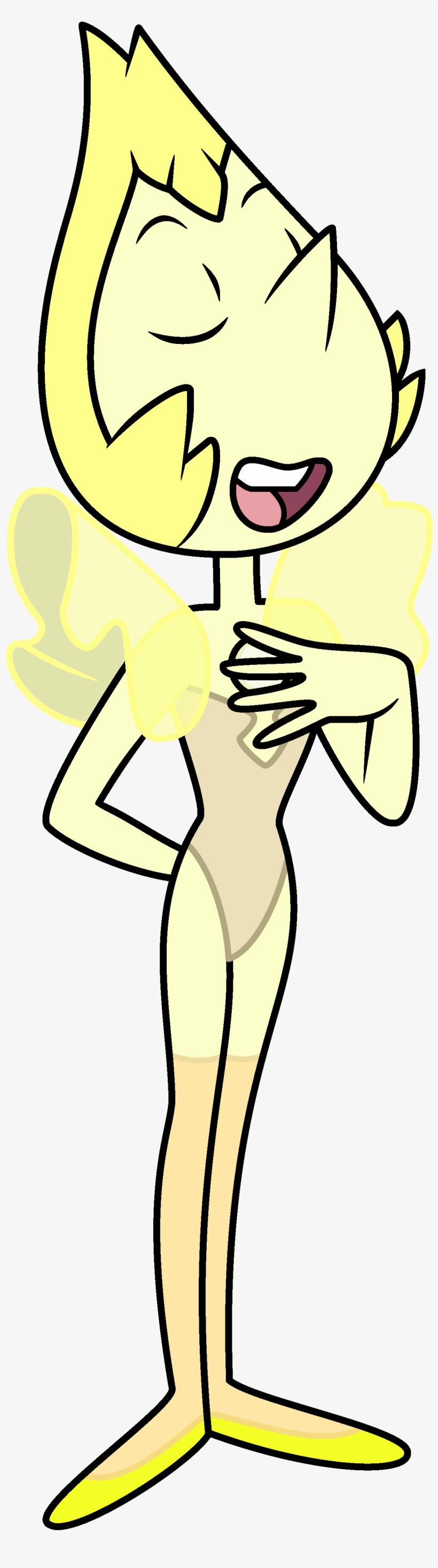 Singing - Steven Universe Perla Amarilla, transparent png download