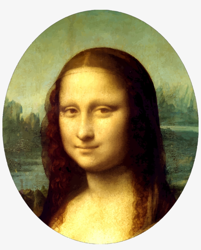 This Free Icons Png Design Of Mona Lisa, transparent png download