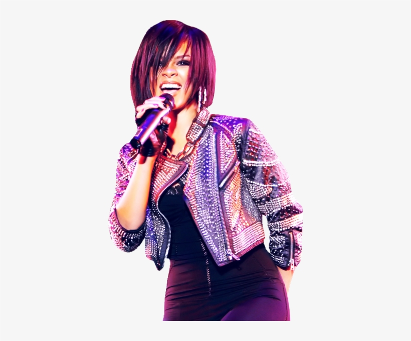 Share This Image - Rihanna Singing Transparent, transparent png download